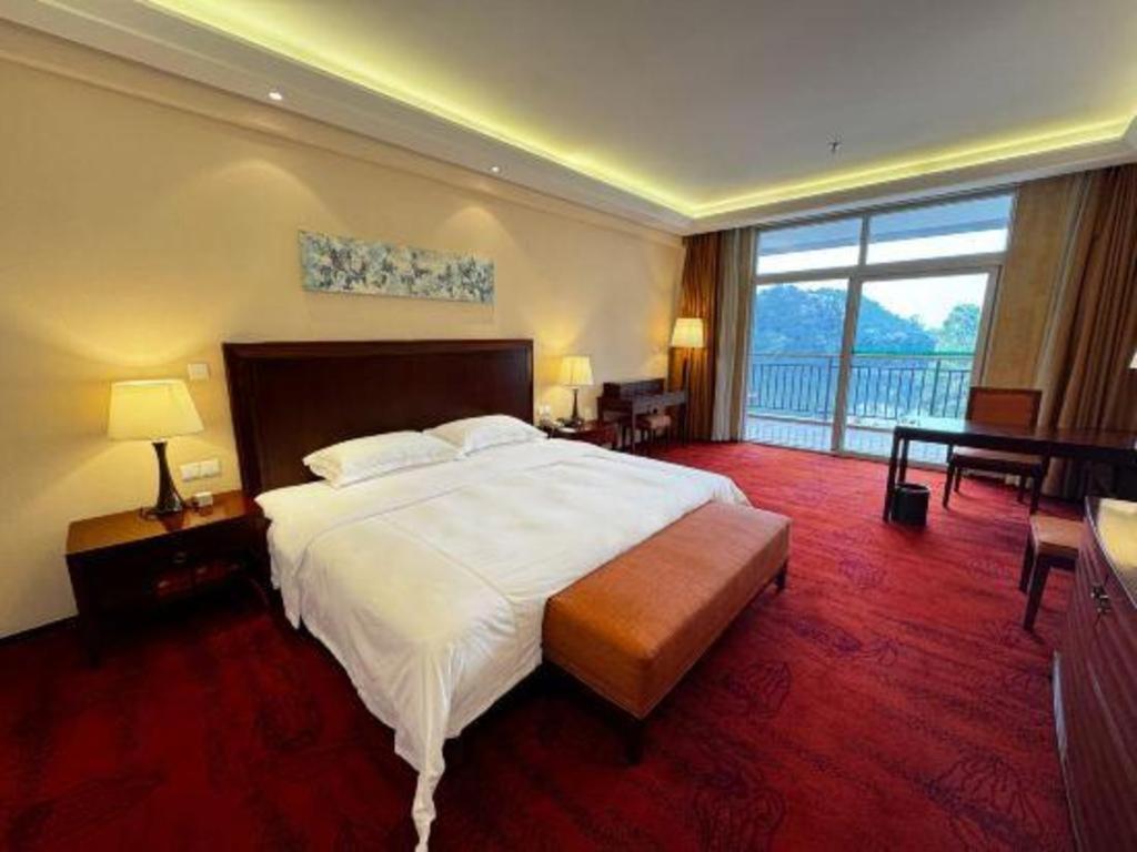 หงชู่ฉาน โฮเต็ล เมาท์ อี้เหมย Hotel เล่อซาน ภายนอก รูปภาพ